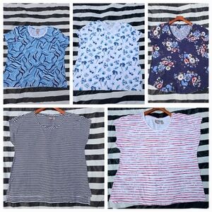 Stylish Women's Tops - Various Patterns and Colors